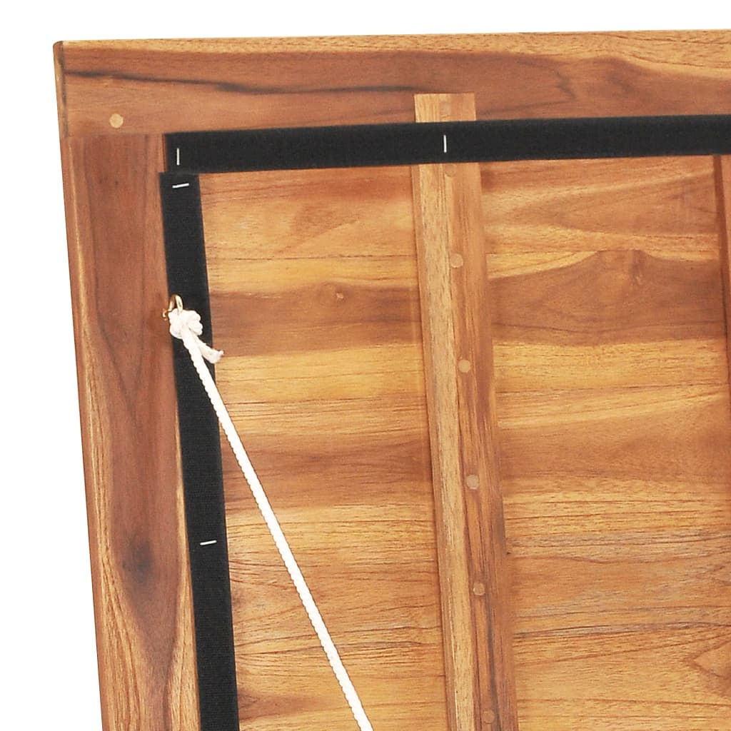 Ladă de depozitare grădină, 90x50x58 cm, lemn masiv de tec