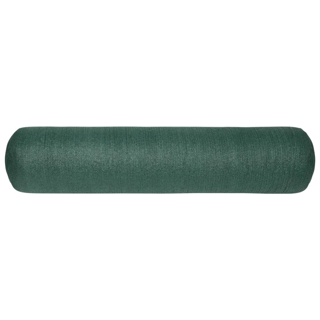 Plasă protecție intimitate, verde, 1x10 m, HDPE, 150 g/m²