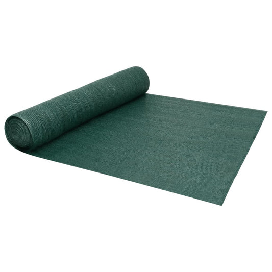 Plasă protecție intimitate, 1x10 m, verde, HDPE, 195 g/m²