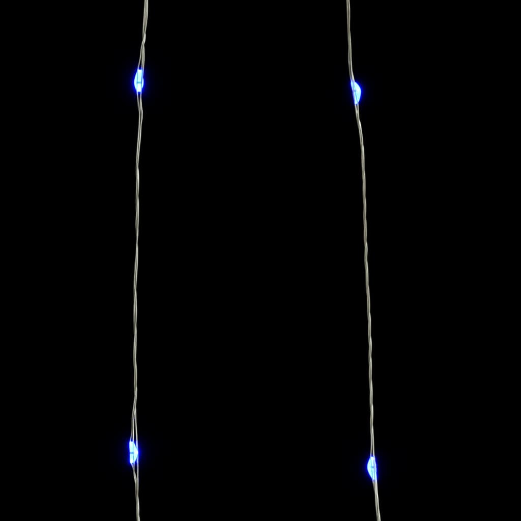 Instalație cu 150 LED-uri, alb rece, 15 m