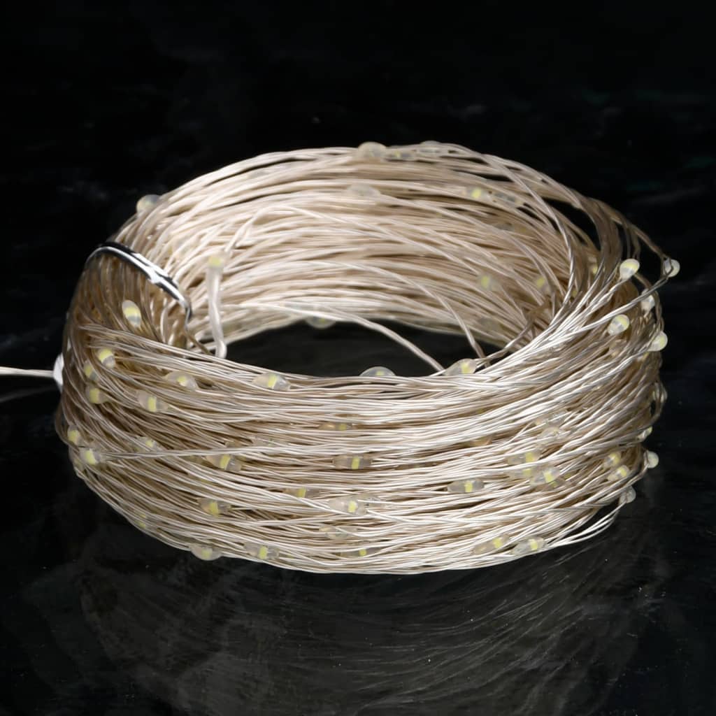 Instalație cu 300 LED-uri, alb rece, 30 m