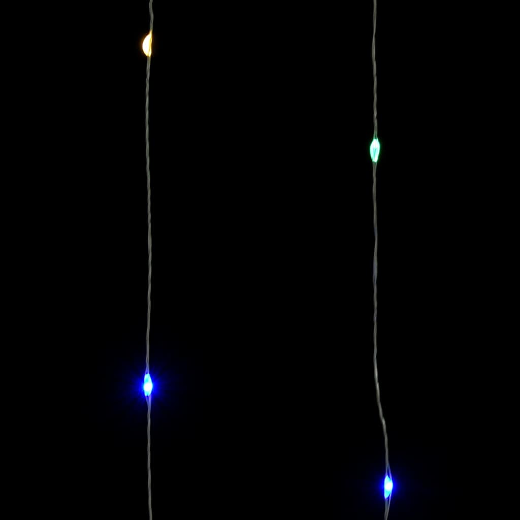 Instalație cu 150 LED-uri, multicolor, 15 m