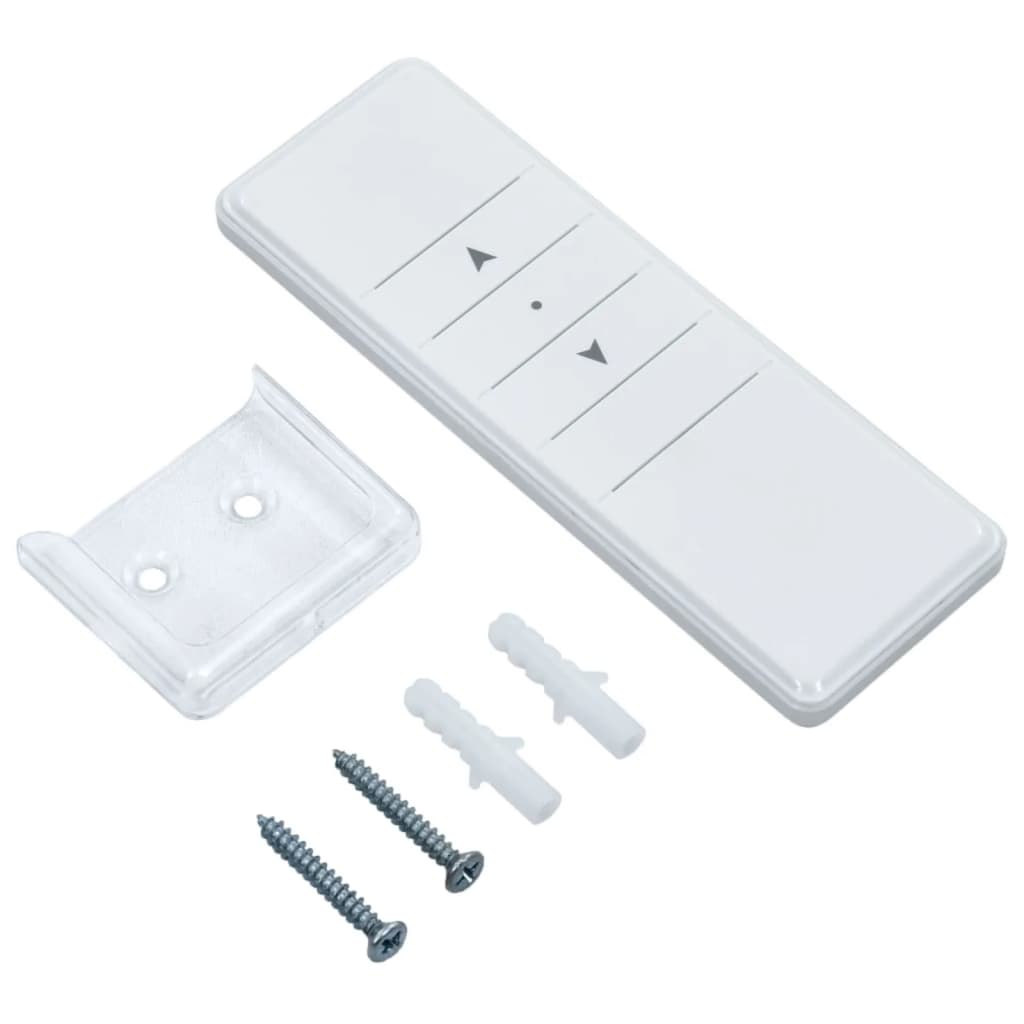Copertină retractabilă automat cu stâlpi, crem, 3x2,5 m