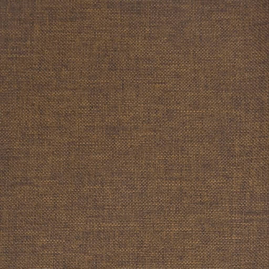 Fotoliu cu ridicare, maro, material textil