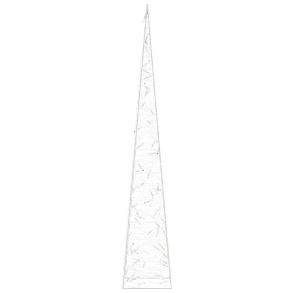 Con de lumină cu LED decorativ multicolor 120 cm, acril