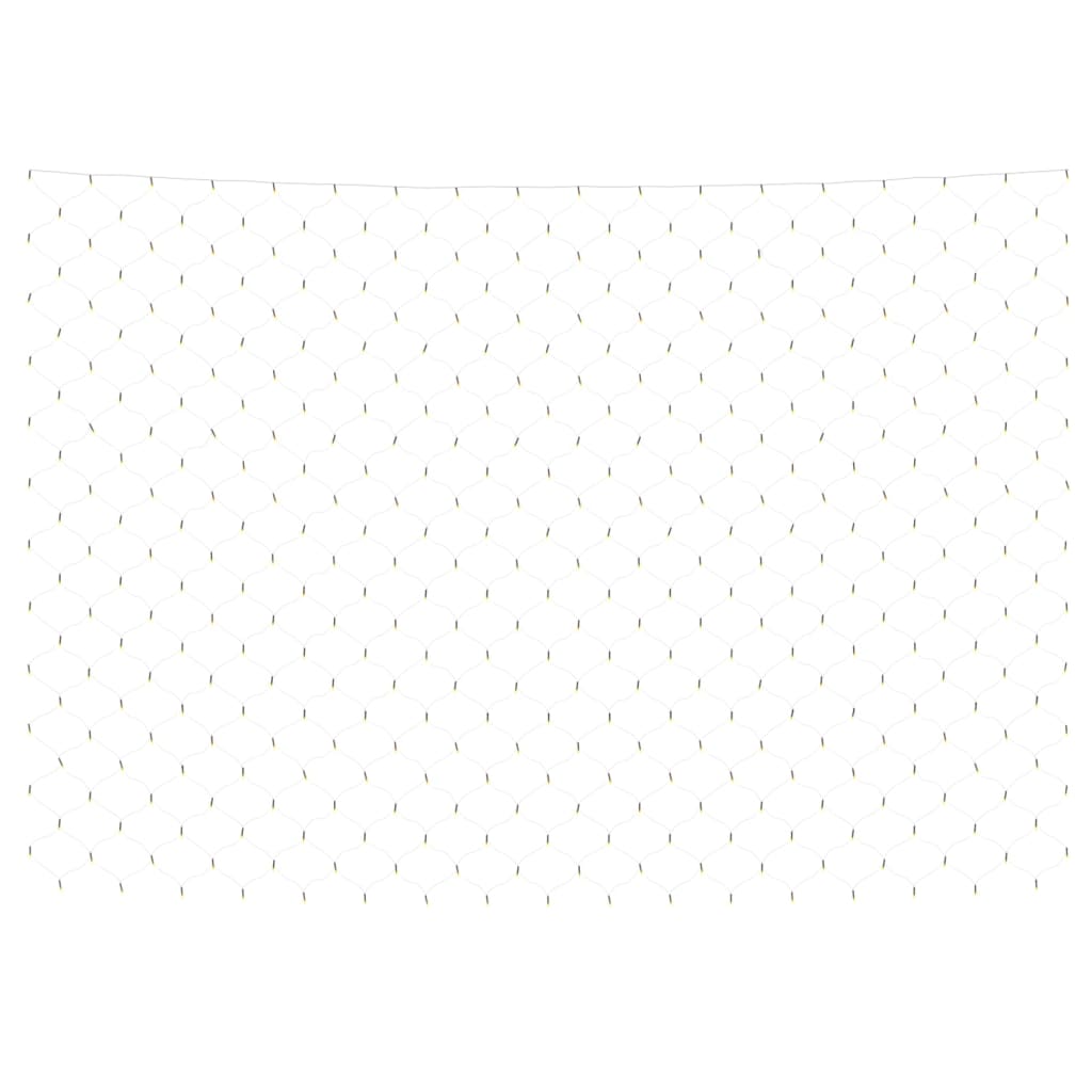 Plasă lumini de Crăciun alb cald 3x3m 306 LED interior/exterior