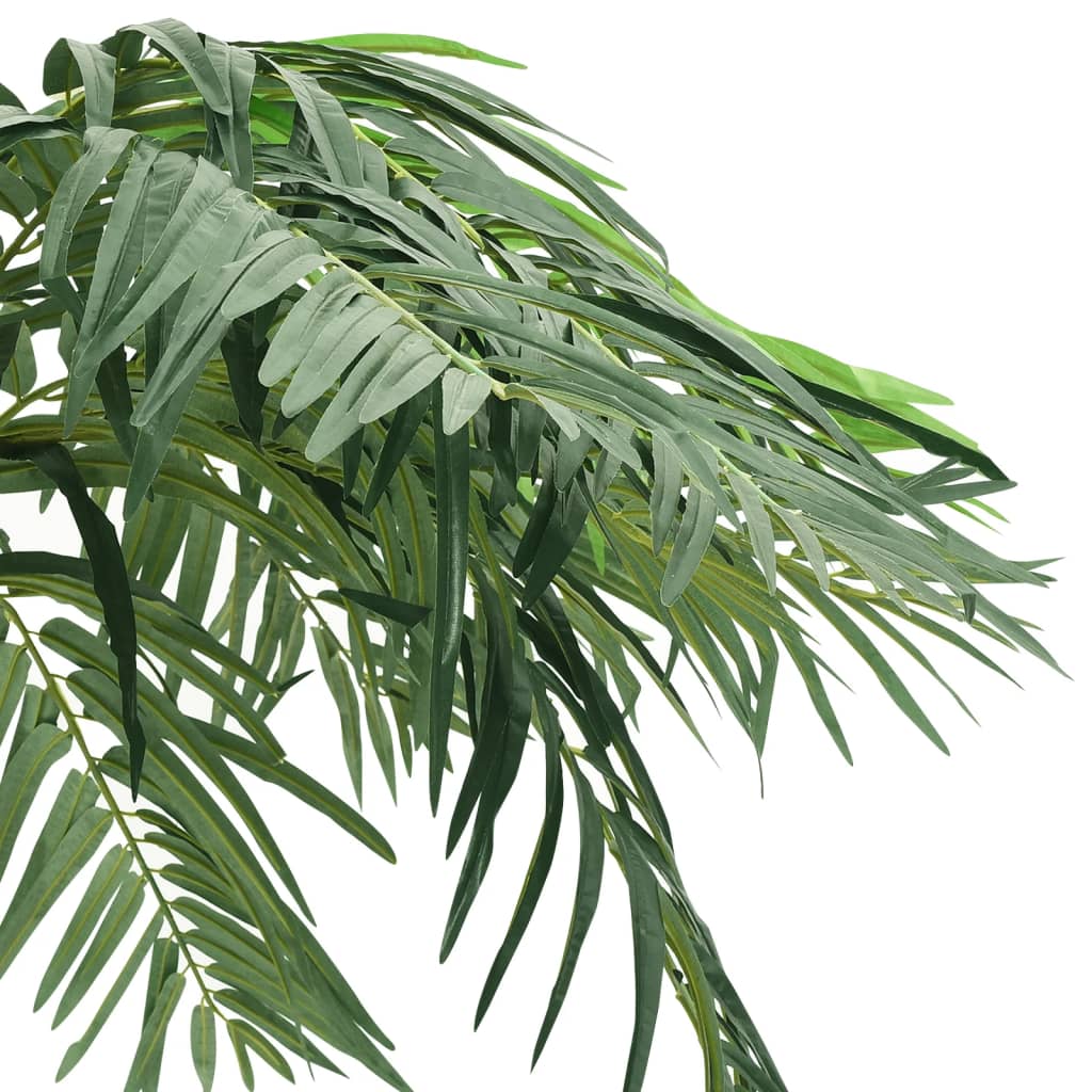 Plantă artificială palmier phoenix cu ghiveci, verde, 305 cm