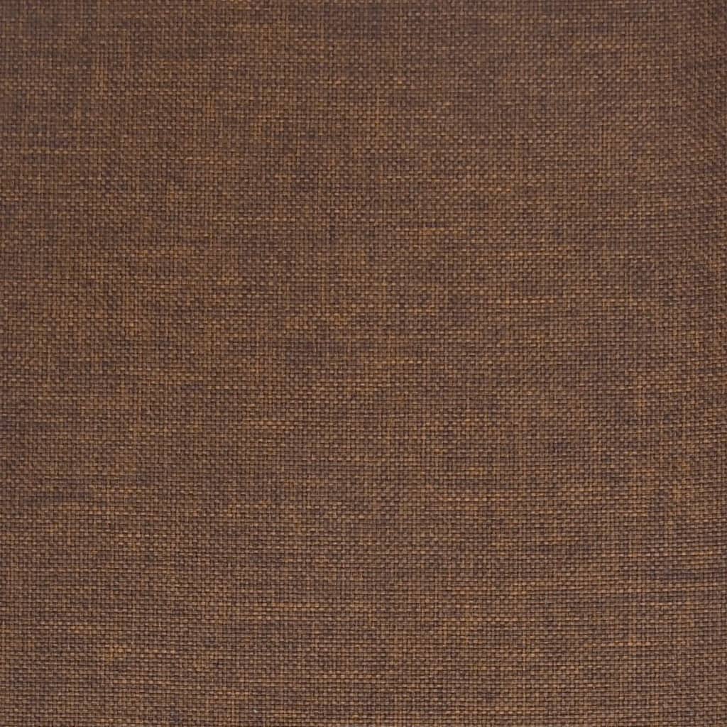 Scaun de bar, maro, material textil