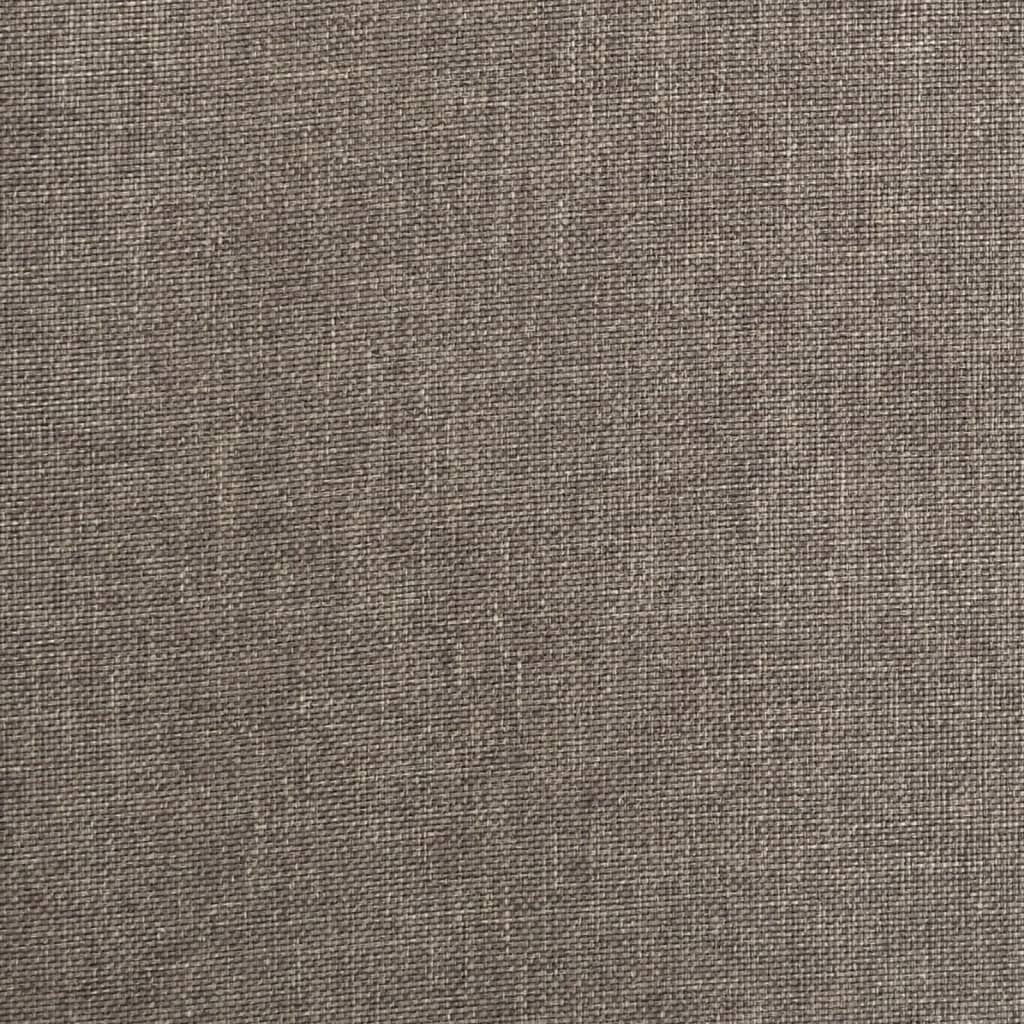 Scaun de birou pivotant, gri taupe, material textil