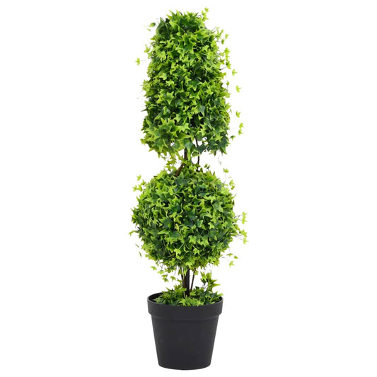 Plantă artificială de cimișir cu ghiveci, verde, 100 cm