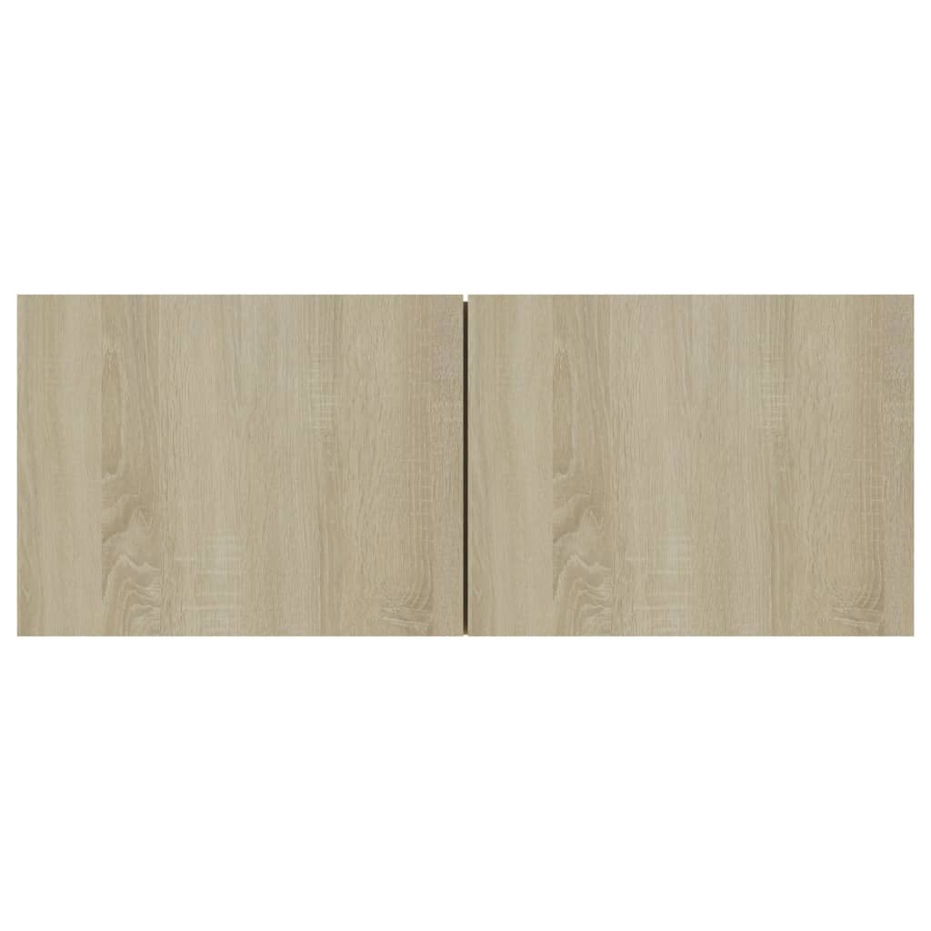 Dulapuri TV, 4 buc., stejar sonoma, 80x30x30 cm, lemn compozit