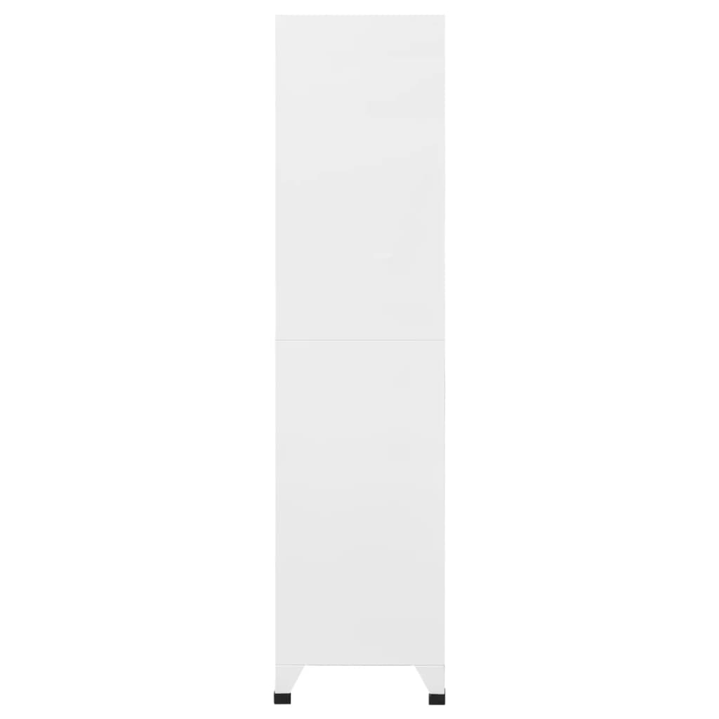 Fișet, gri deschis și gri închis, 90x40x180 cm, oțel