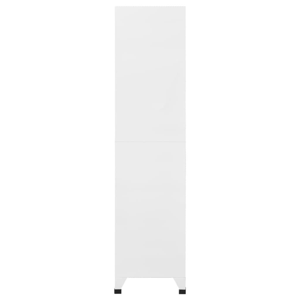 Fișet, gri deschis și gri închis, 90x40x180 cm, oțel
