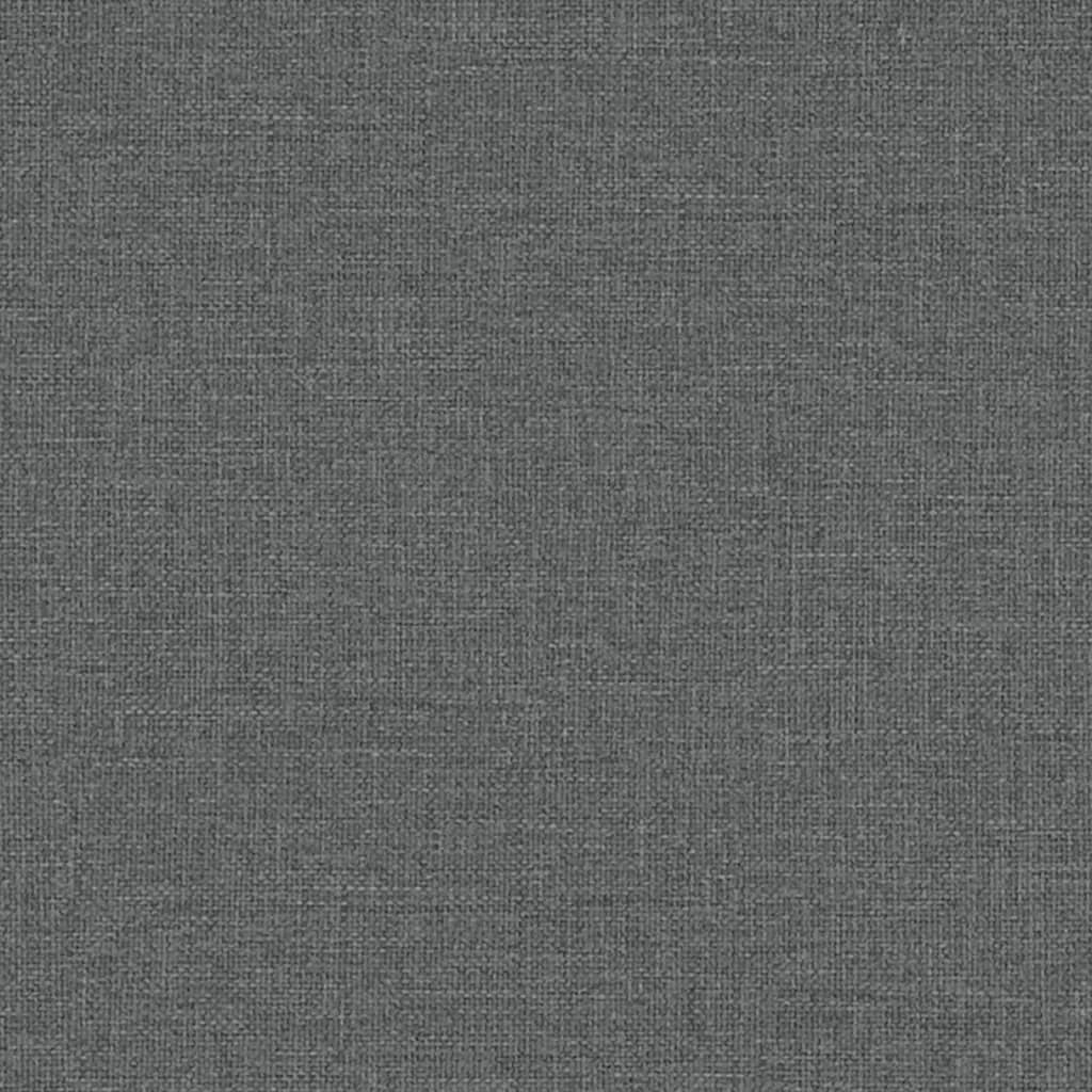 Fotoliu rabatabil electric cu spătar aripi, gri închis, textil