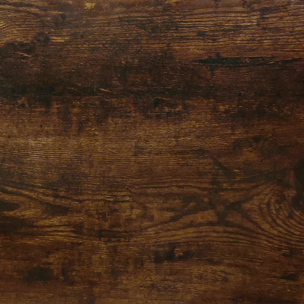 Comodă TV, stejar fumuriu, 120x40,5x35 cm, lemn prelucrat