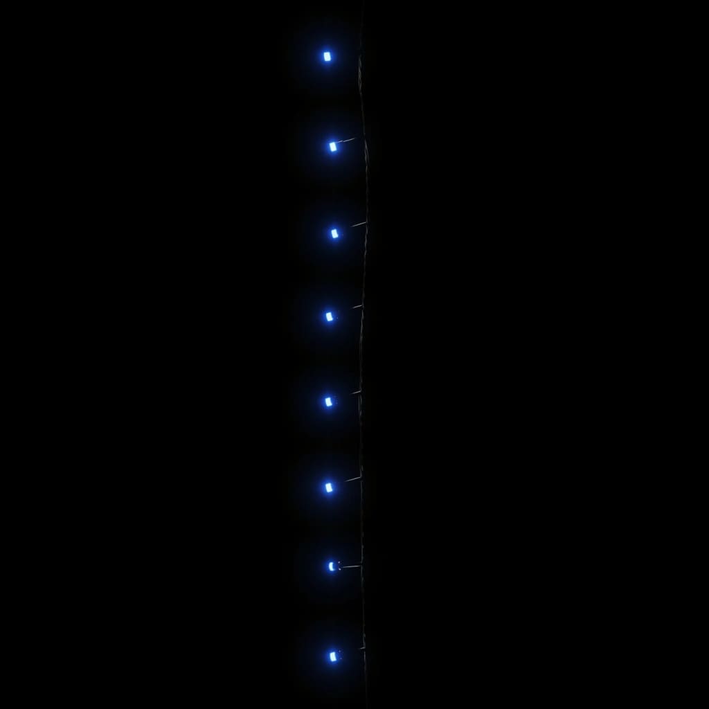 Instalație cu 600 LED-uri, albastru, 60 m, PVC