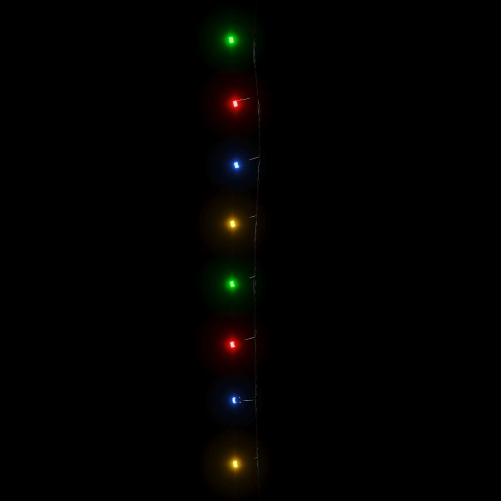 Instalație cu 600 LED-uri, multicolor, 60 m, PVC