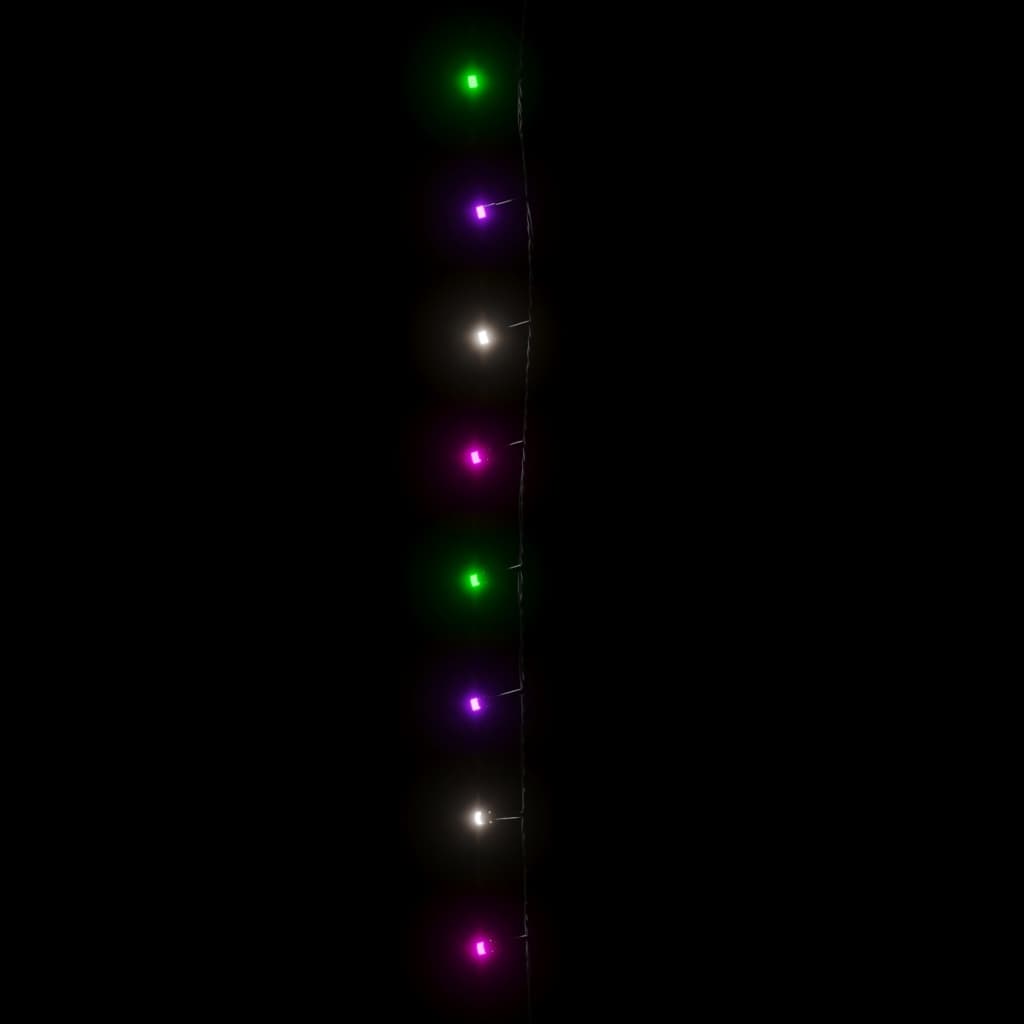Instalație cu 1000 LED-uri, pastel multicolor, 100 m, PVC