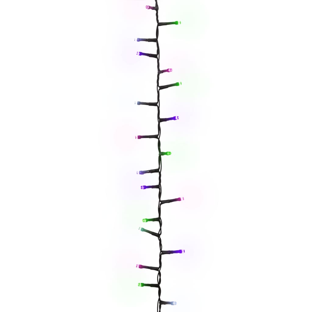 Instalație compactă cu 3000 LED-uri pastel multicolor 65 m PVC