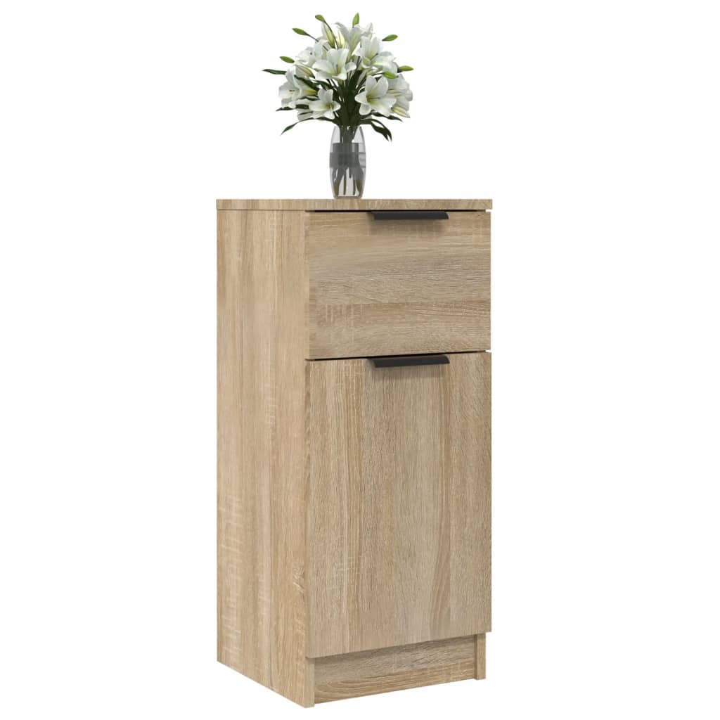 Dulapuri, 2 buc., stejar sonoma, 30x30x70 cm, lemn compozit