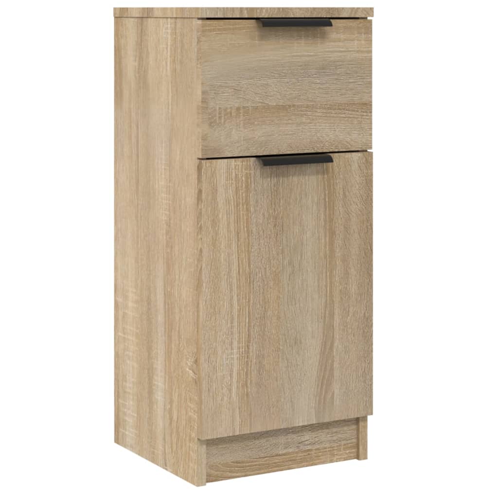 Dulapuri, 2 buc., stejar sonoma, 30x30x70 cm, lemn compozit