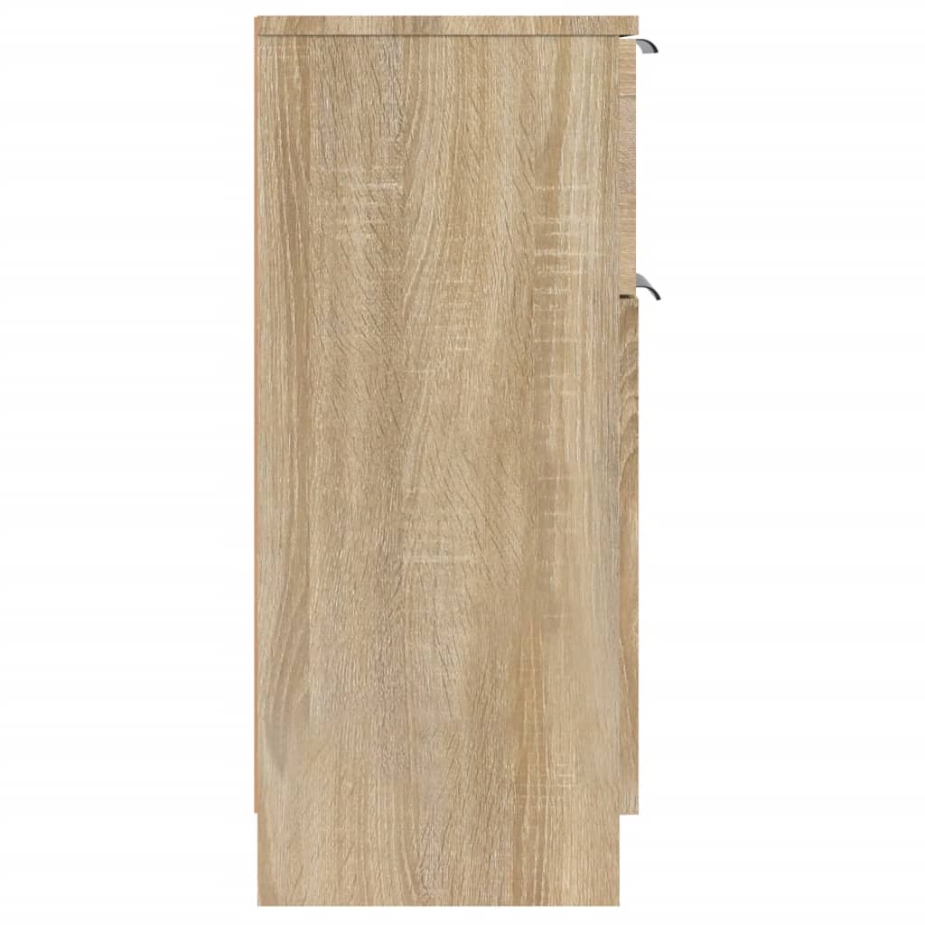 Dulapuri, 2 buc., stejar sonoma, 30x30x70 cm, lemn compozit