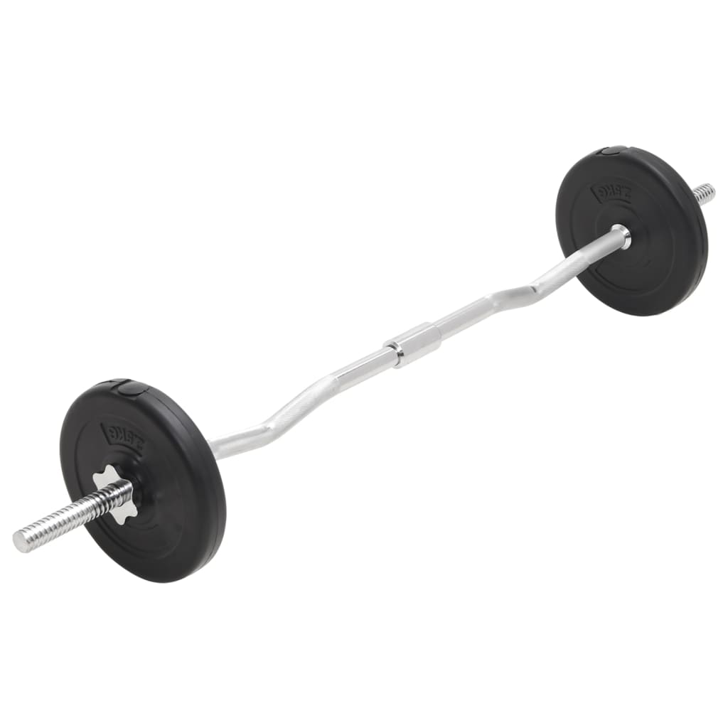 Set de haltere și gantere, 30 kg