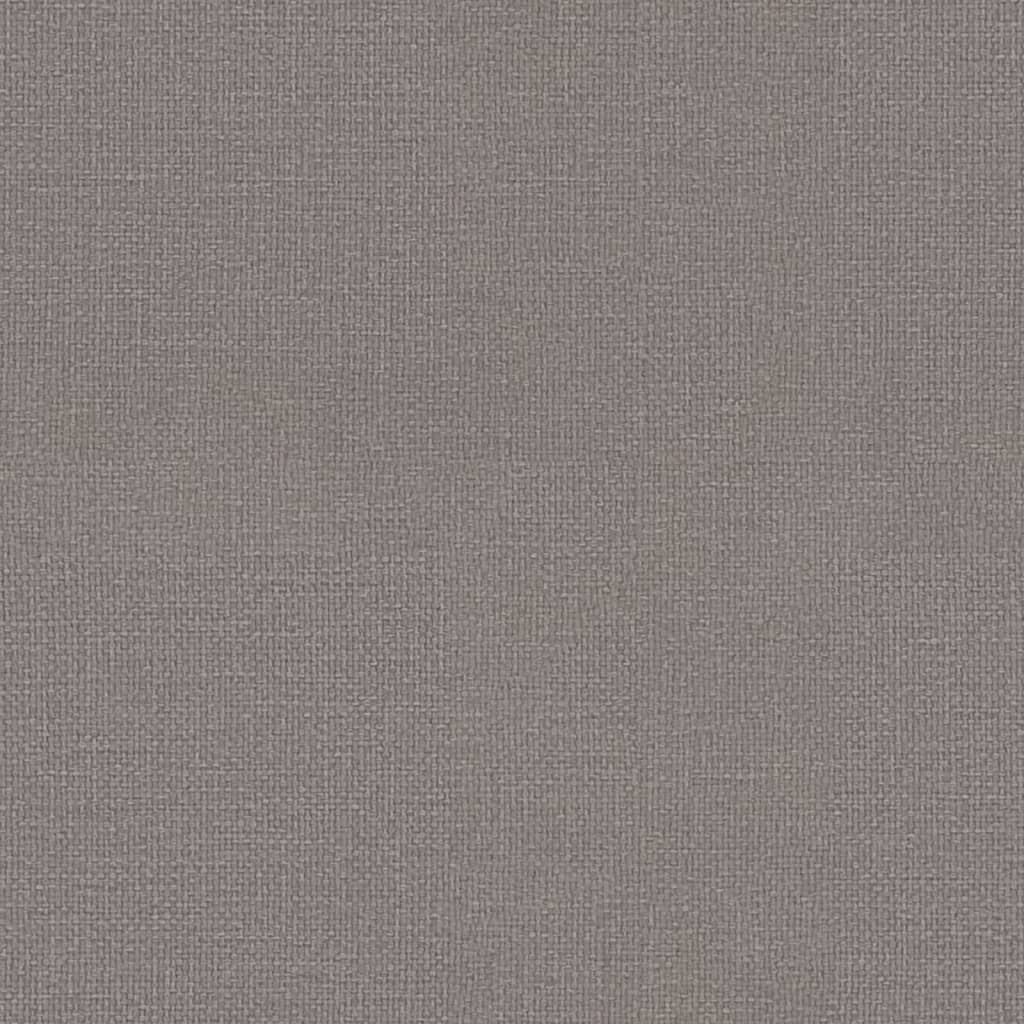 Fotoliu de birou rabatabil, gri taupe, textil