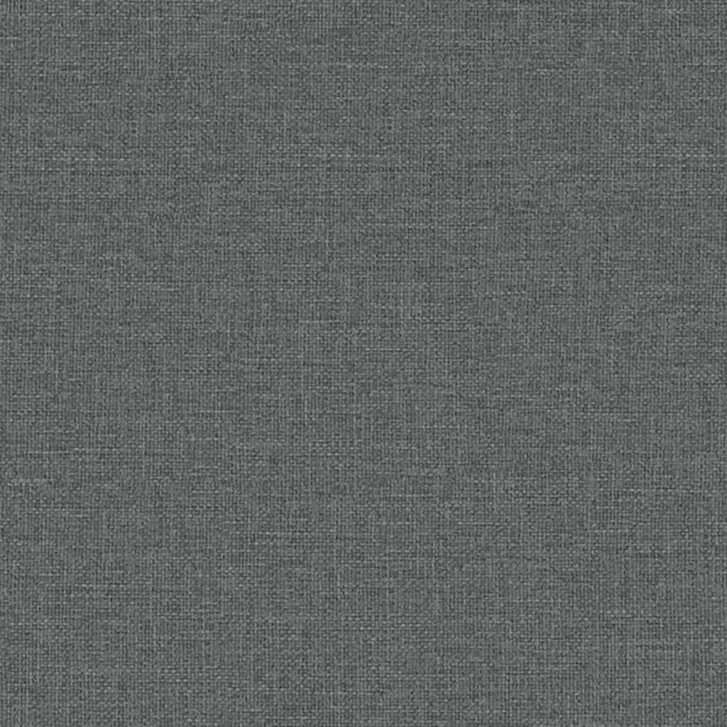 Fotoliu canapea, gri închis, 54x59x99 cm, material textil
