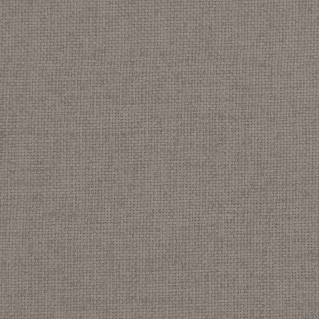 Pat de câini, taupe, 90x53x30 cm, material textil