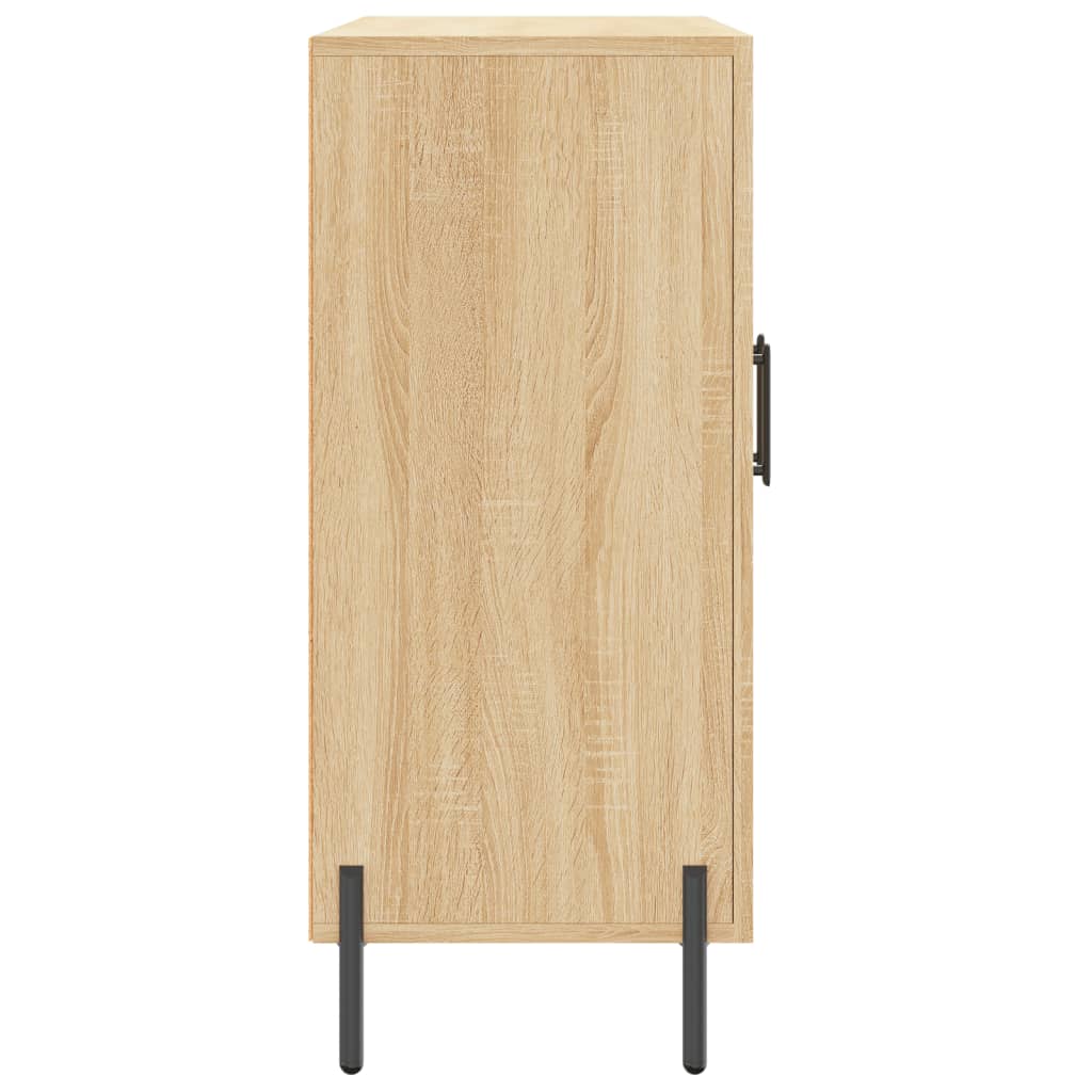 Dulap, stejar sonoma, 90x34x80 cm, lemn compozit
