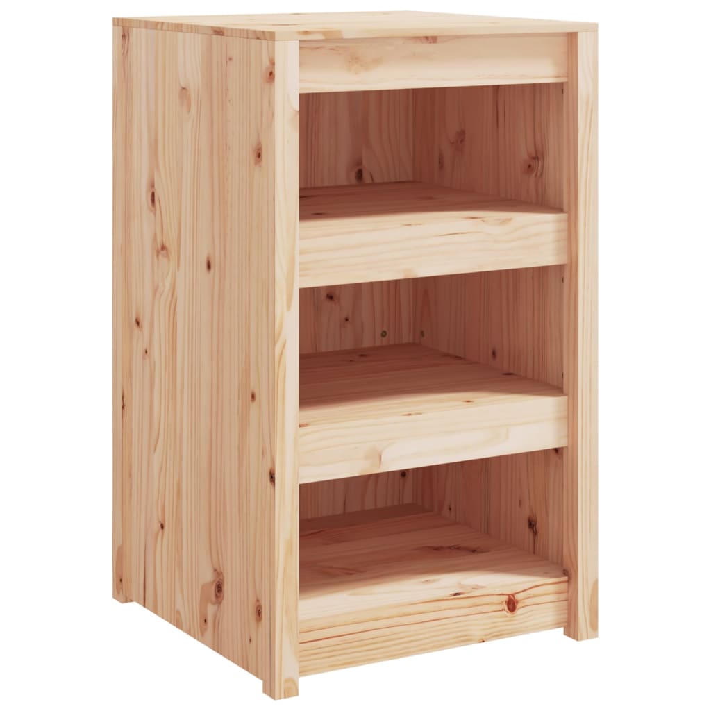 Dulapuri de bucătărie de exterior, 2 buc., lemn masiv de pin