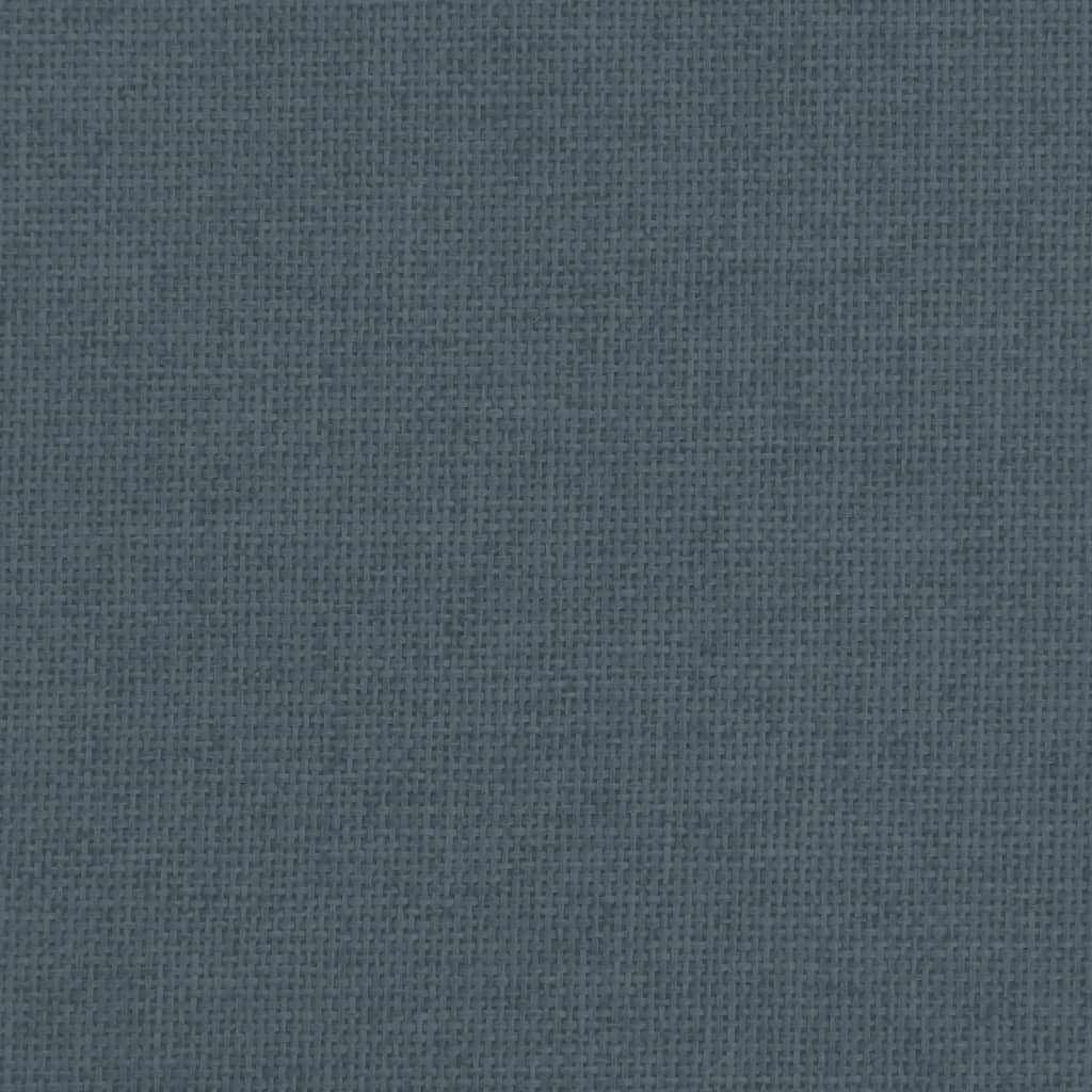 Canapea pentru copii, gri, 70x45x30 cm, material textil