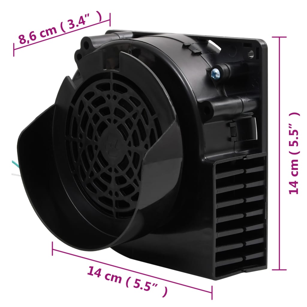 Instalație de lumini LED cu 110 LED-uri și ventilator, 1100 cm