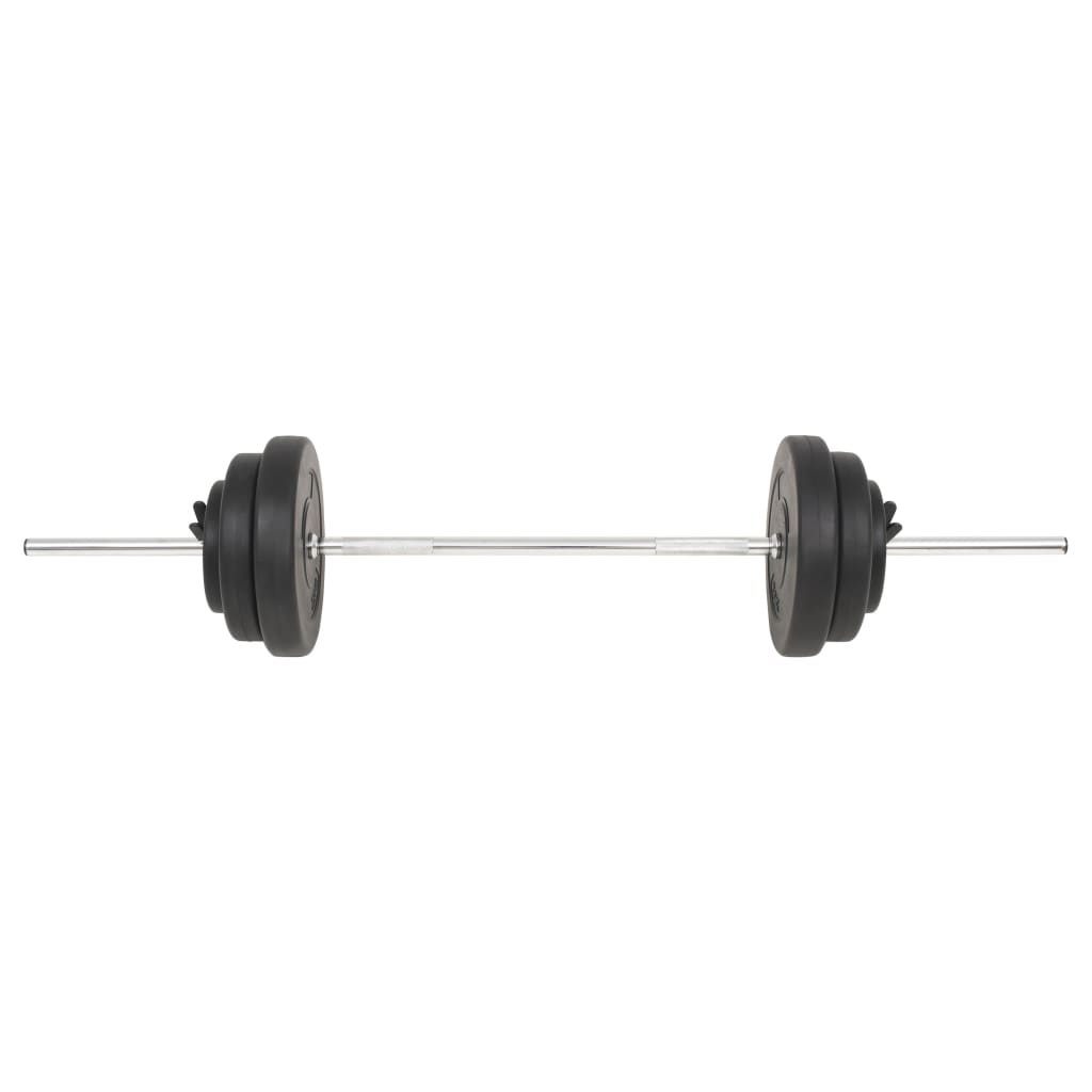 Set halteră cu discuri de greutăți, 60 kg