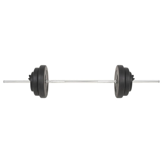 Set halteră cu discuri de greutăți, 60 kg