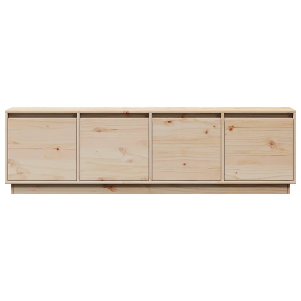 Comodă TV, 156x37x45 cm, lemn masiv de pin