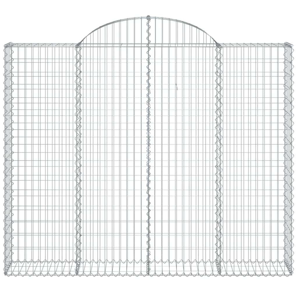 Coș gabion arcuit 200x30x160/180 cm fier galvanizat