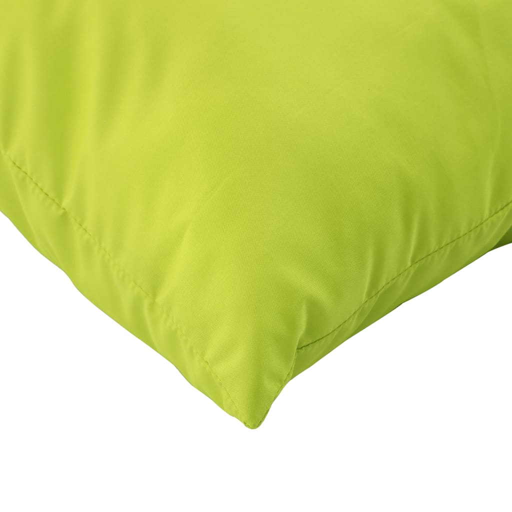 Perne de paleți, 2 buc, verde aprins, material textil