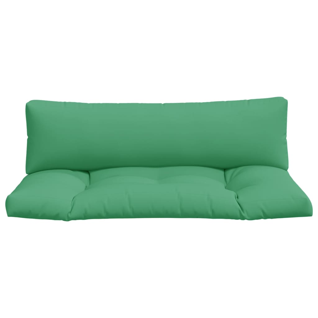 Perne de paleți, 2 buc, verde, material textil