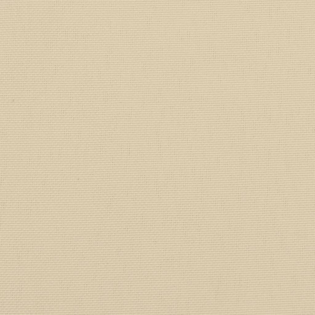 Perne de scaun, 2 buc., bej, 40x40x7 cm, textil oxford