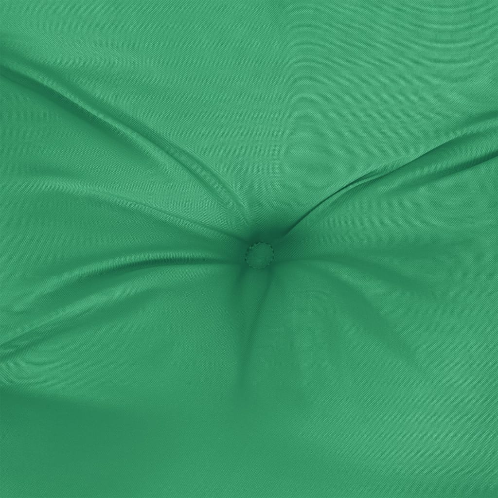 Perne bancă de grădină 2buc., verde,180x50x7cm, țesătură oxford