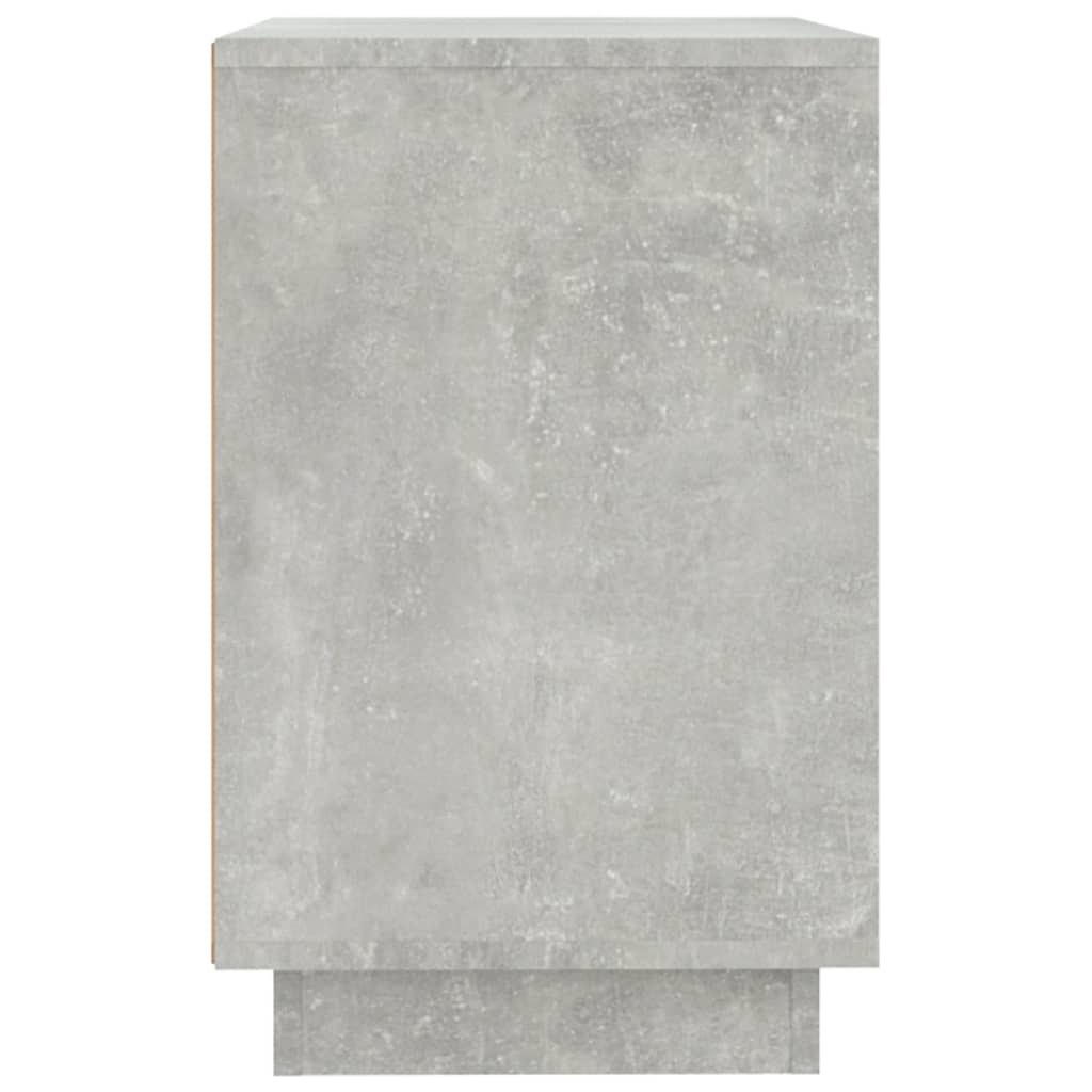 Dulap, gri beton, 102x35x55 cm, lemn prelucrat
