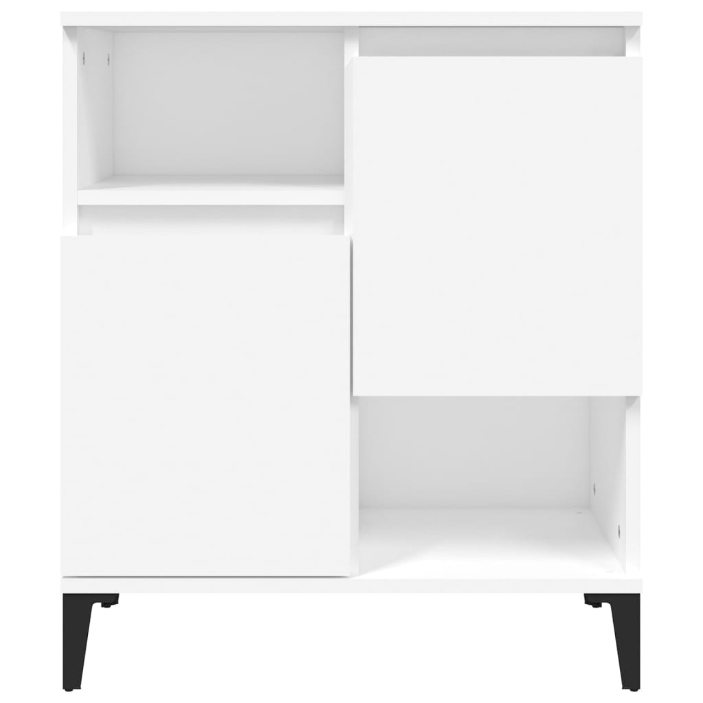 Dulapuri, 3 buc, alb, 60x35x70 cm, lemn prelucrat