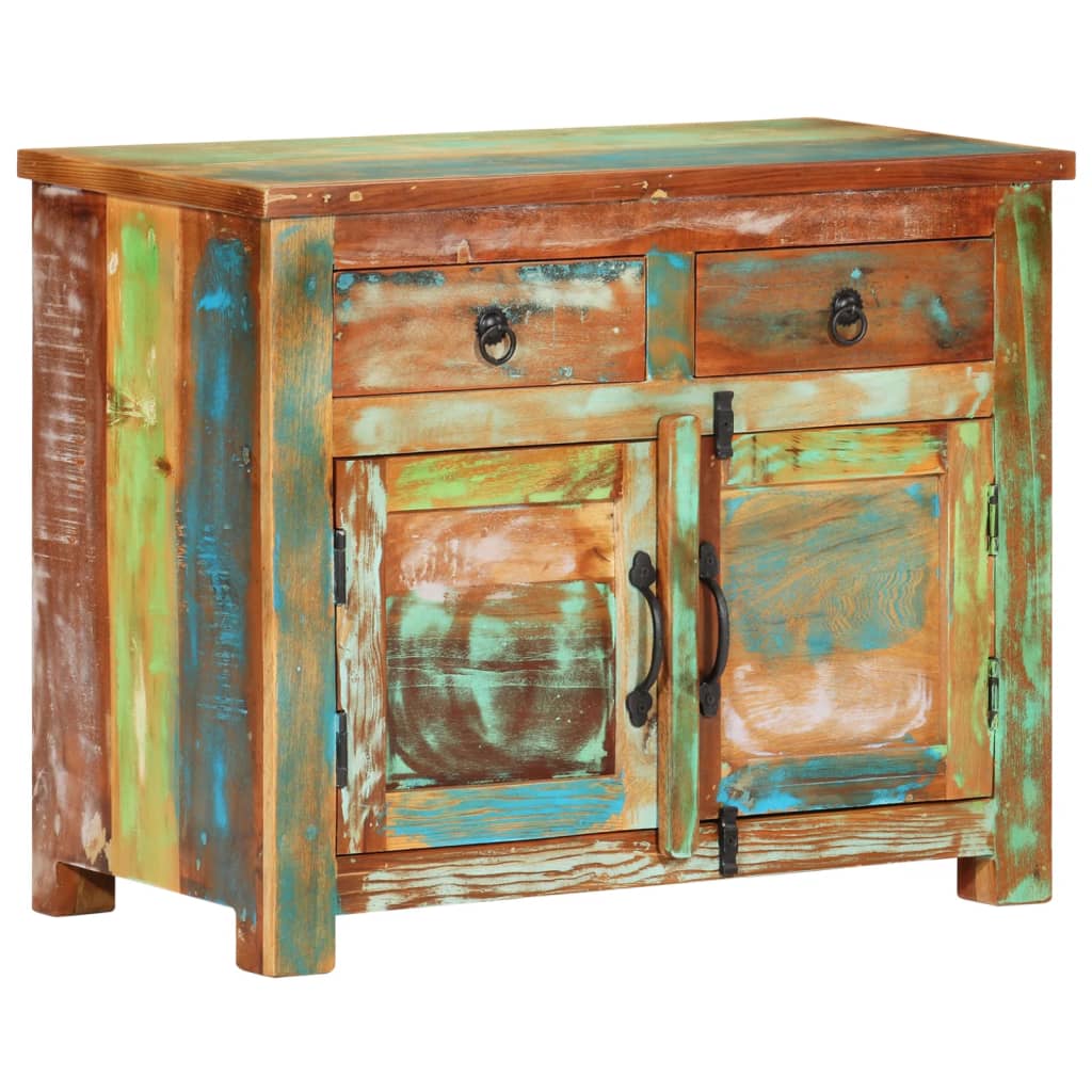 Dulap, 68x35x55 cm, lemn masiv reciclat