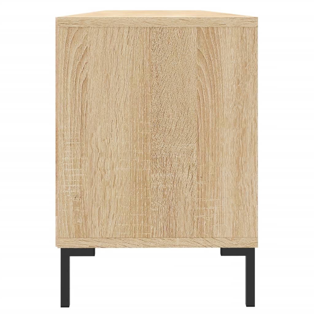 Comodă TV, stejar sonoma, 150x30x44,5 cm, lemn prelucrat