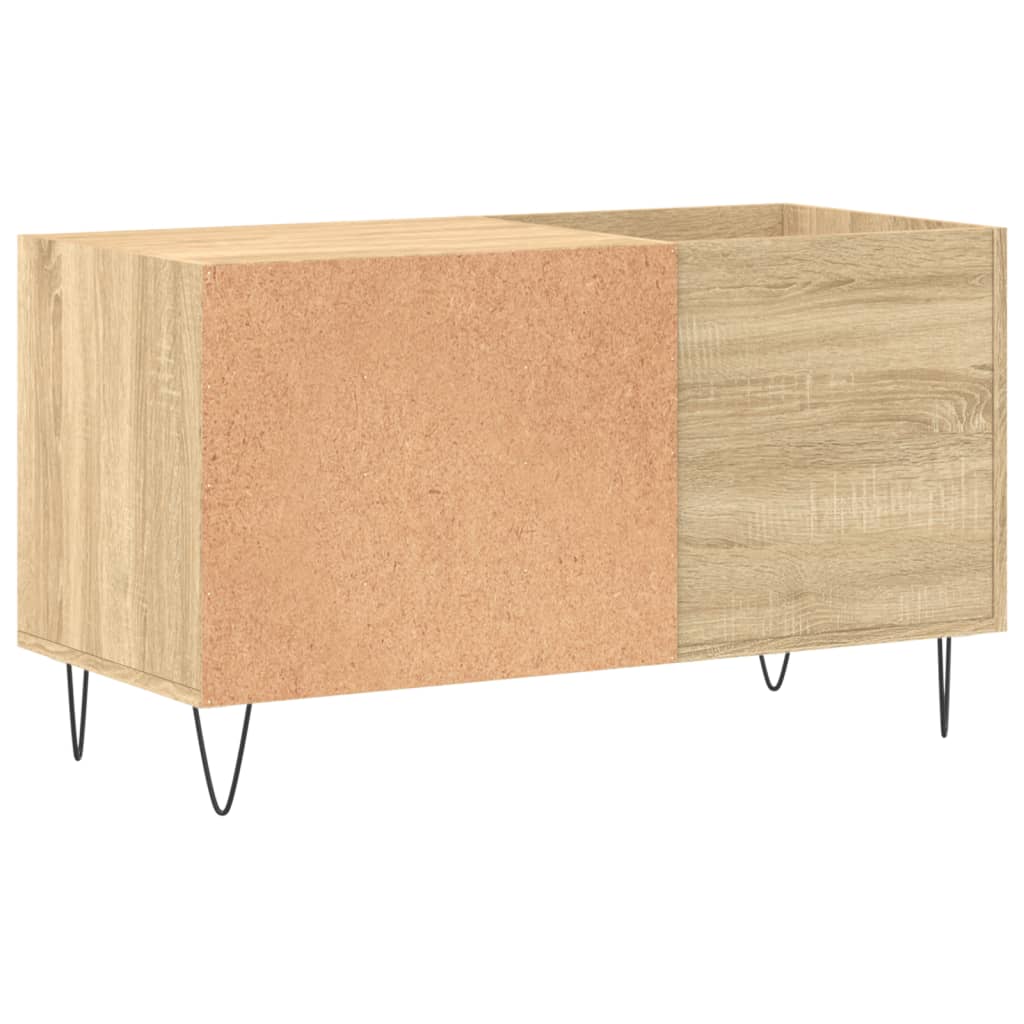 Dulap pentru discuri stejar sonoma 85x38x48 cm lemn prelucrat