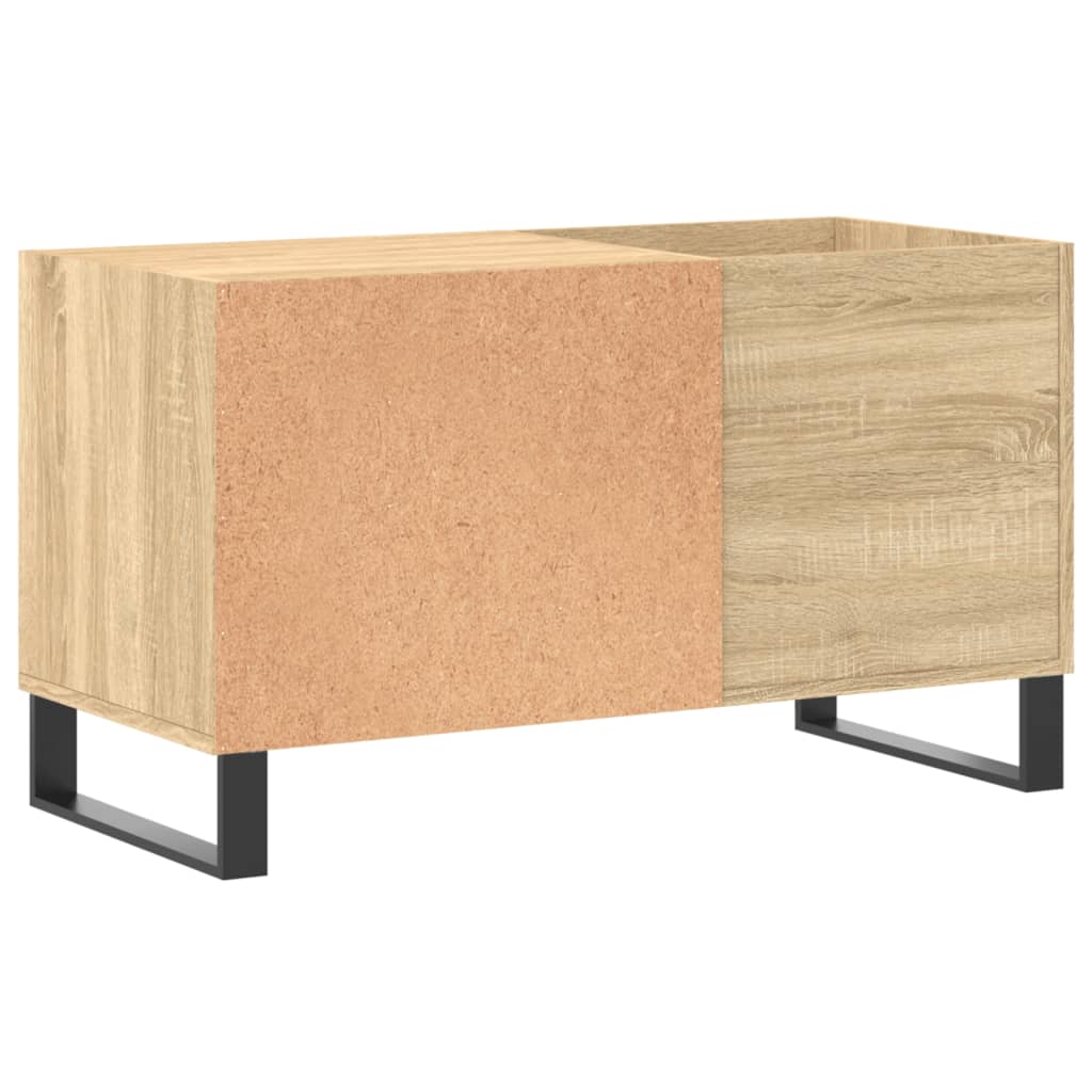 Dulap pentru discuri stejar sonoma 85x38x48 cm lemn prelucrat