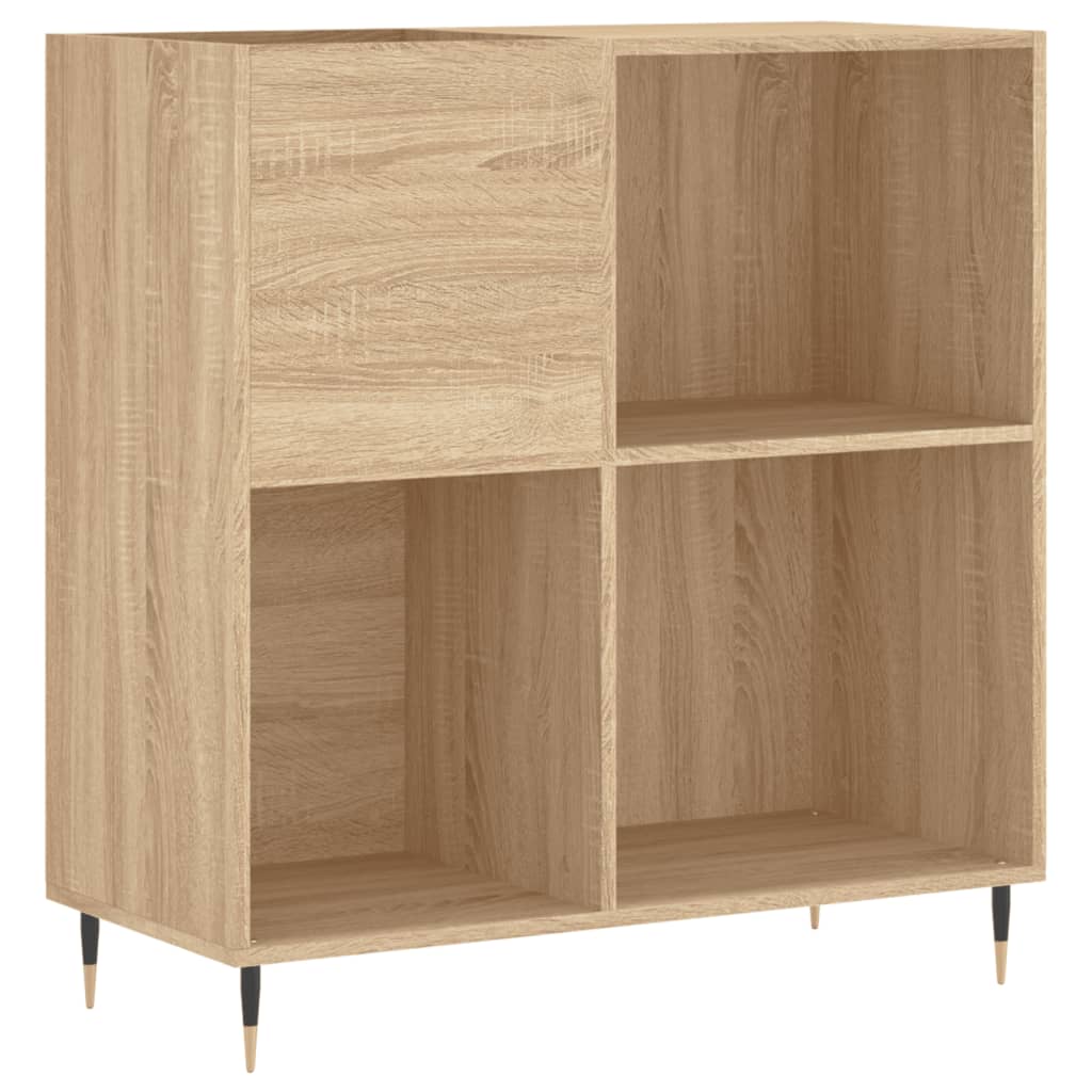 Dulap pentru discuri stejar sonoma 84,5x38x89 cm lemn compozit