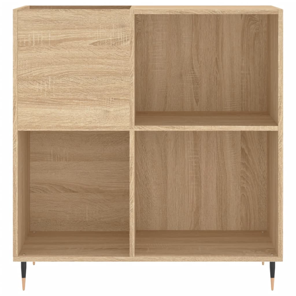 Dulap pentru discuri stejar sonoma 84,5x38x89 cm lemn compozit